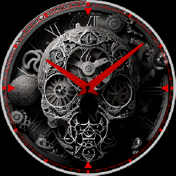 Scull Face Watchface 0