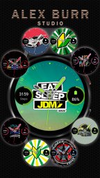 ABS JDM Watchface 2