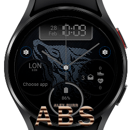 ABS CarbonWolf Watchface