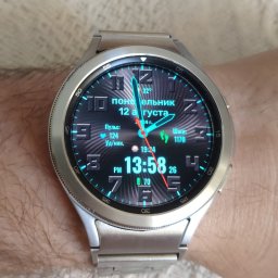 Metallic Hybrid Watchface 0