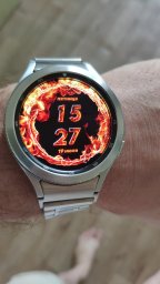 Fire watchface 1