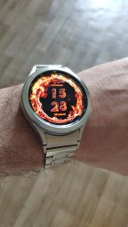 Fire watchface 0