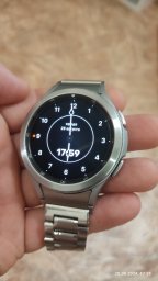 Metall Watchface Silver 1