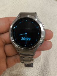 Black Blue hybrid Watchface 2